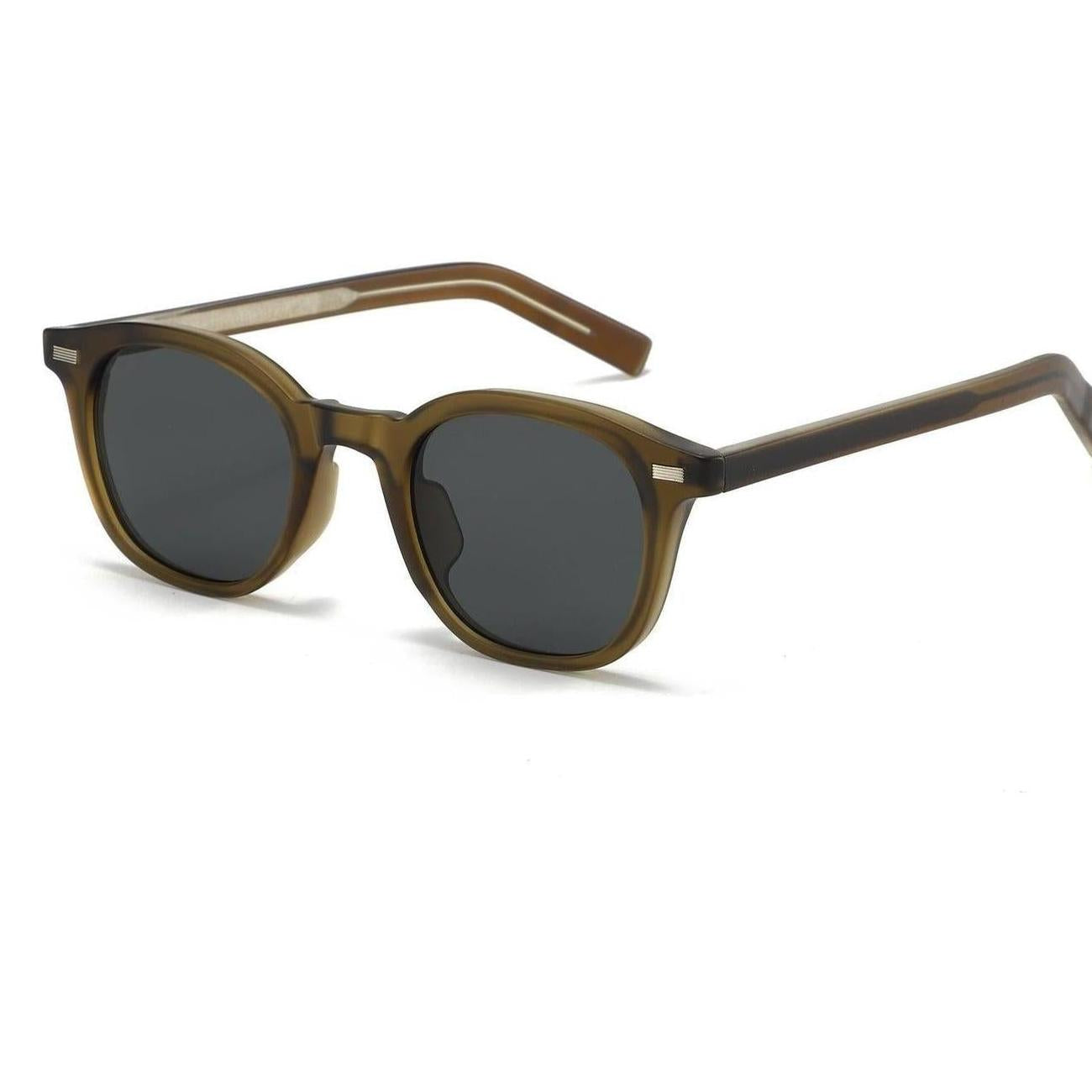Lunettes de soleil ORIA Kaki & Noir - Rivellia®