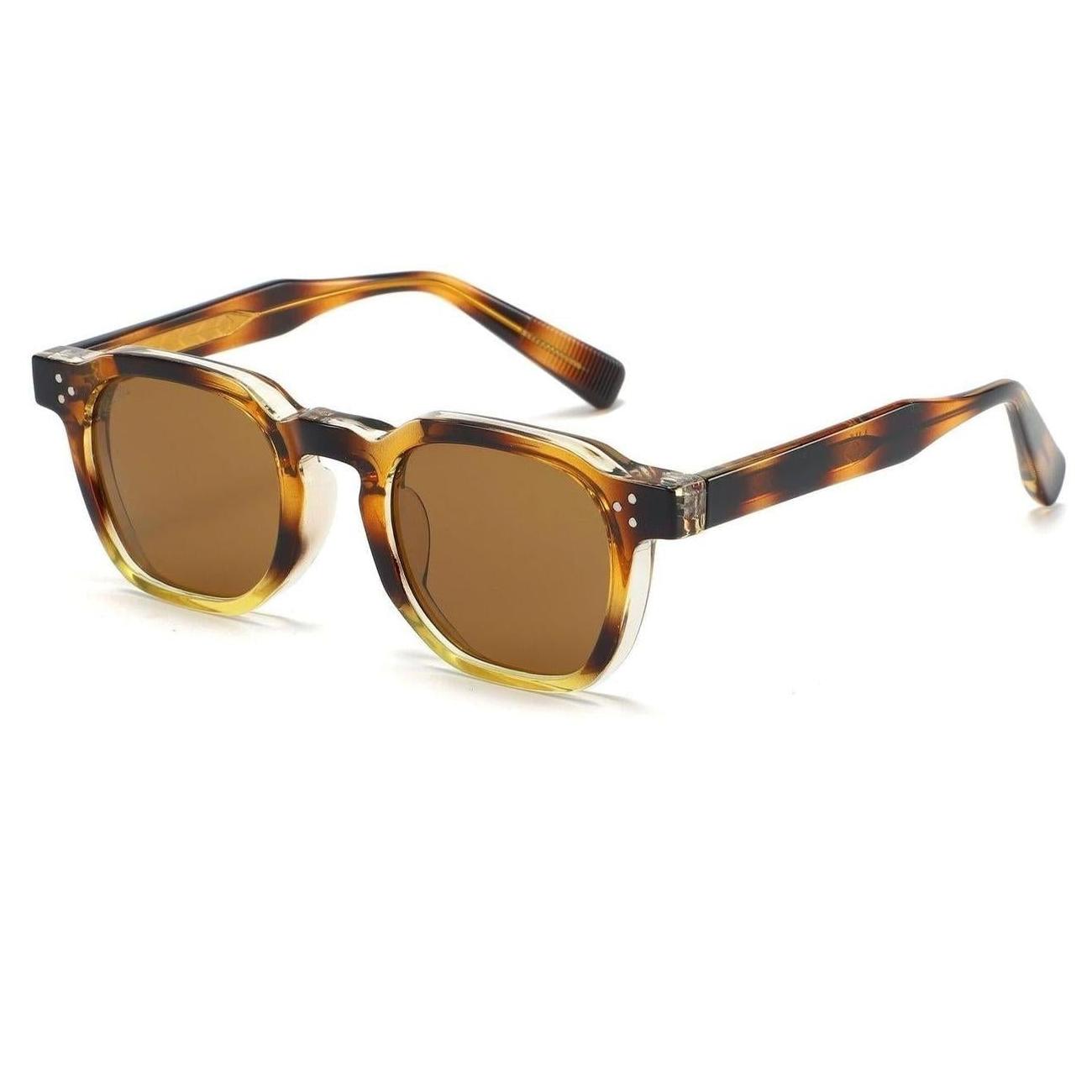 Lunettes de soleil THALEA Écaille & Brun Clair - Rivellia®