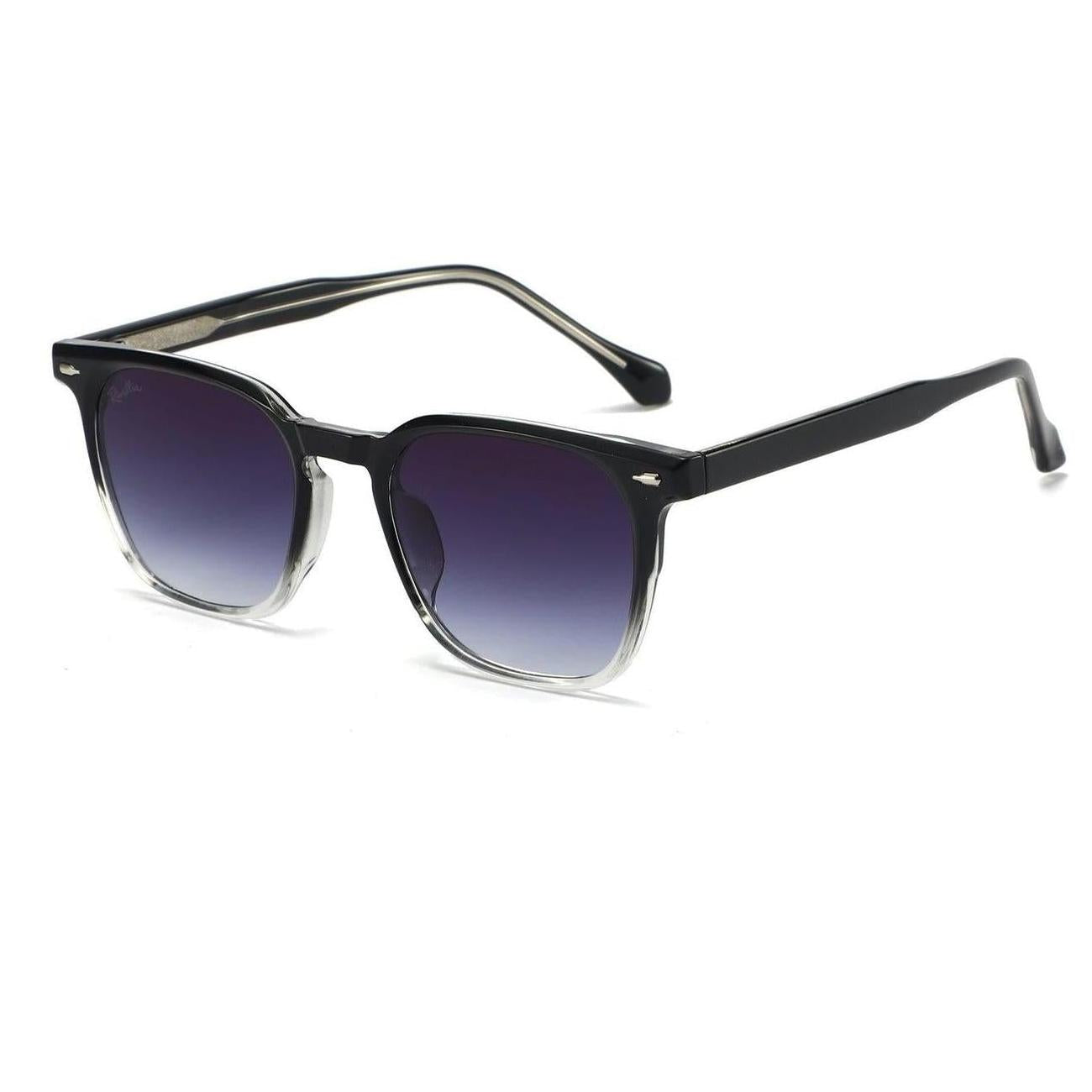 Lunettes de soleil KAIA Noir & Violet - Rivellia®