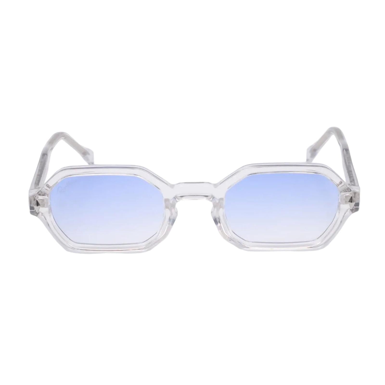 Lunettes de soleil ALICANTE Clair & Bleu Ciel - Rivellia®