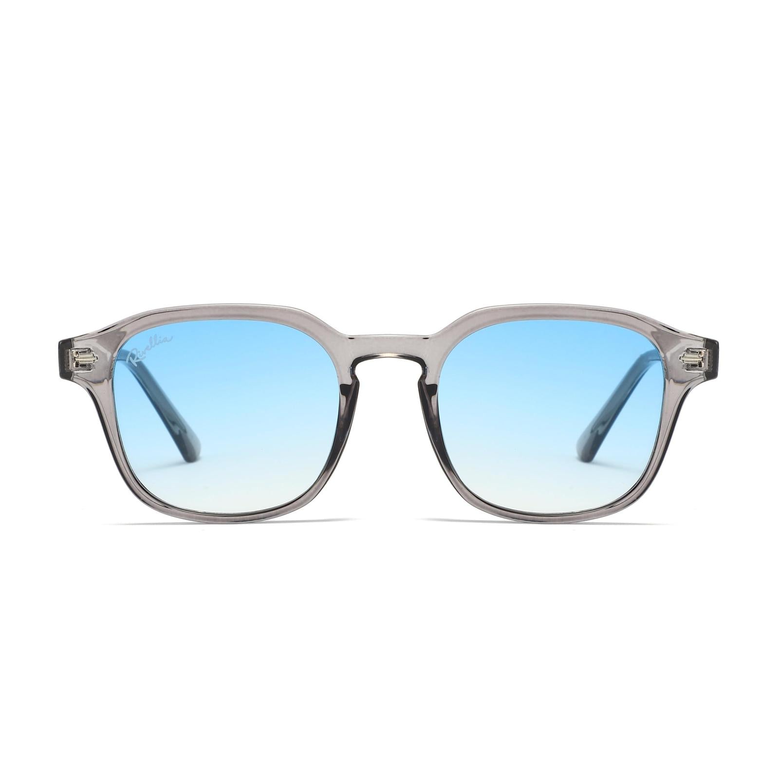 Lunettes de soleil NYRO Gris & Bleu Clair - Rivellia®