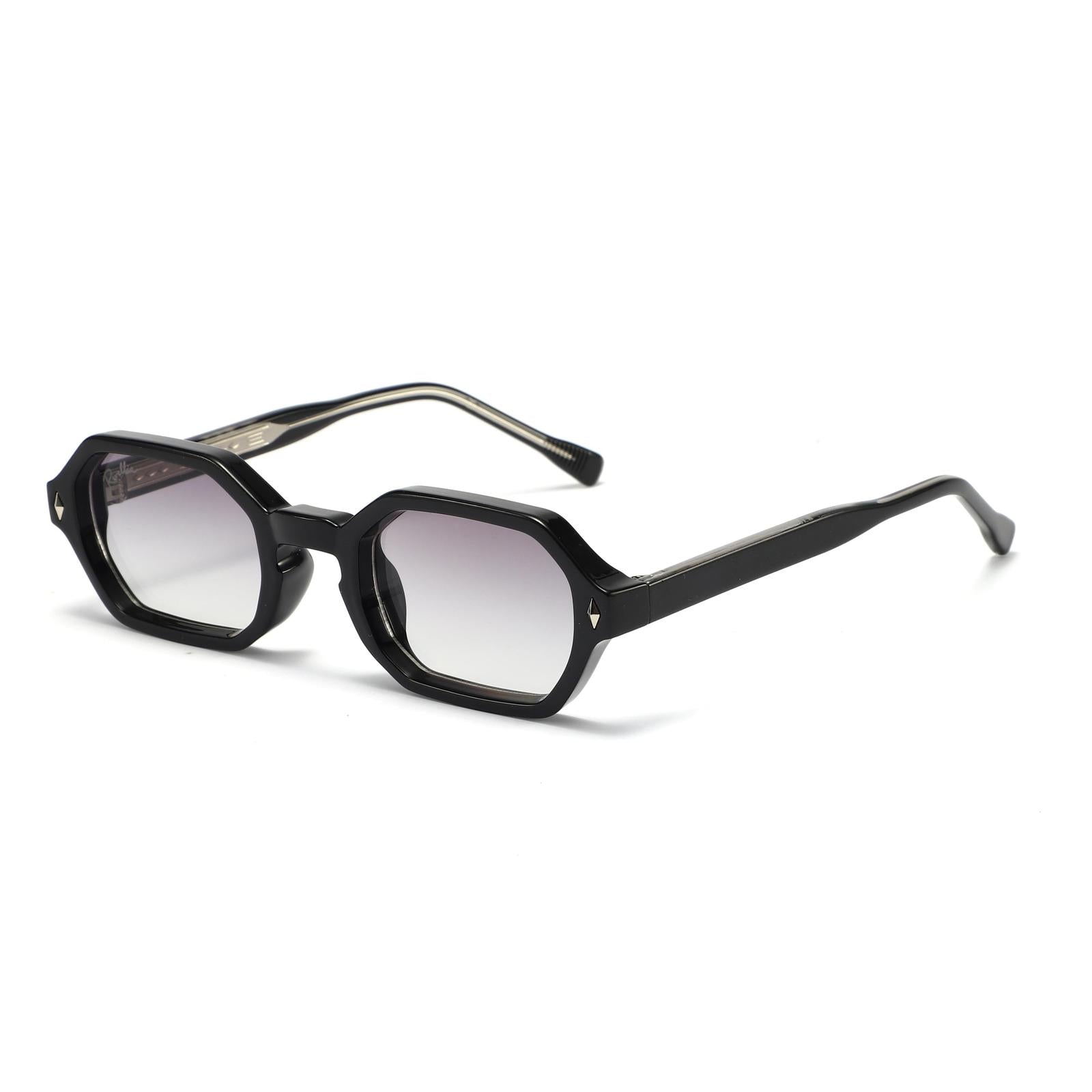 Lunettes de soleil NOREA Noir & Gris Clair - Rivellia®
