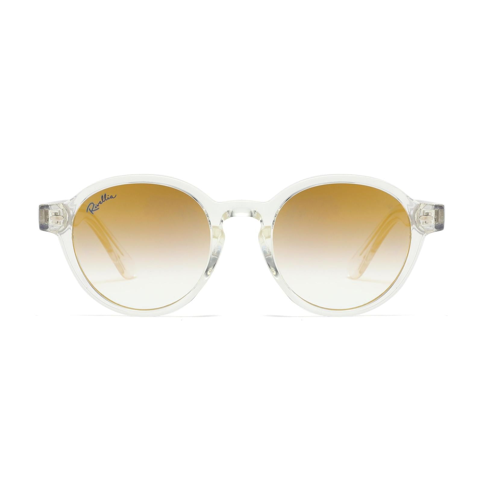 Lunettes de soleil NOVA Clair & Miroir Jaune - Rivellia®