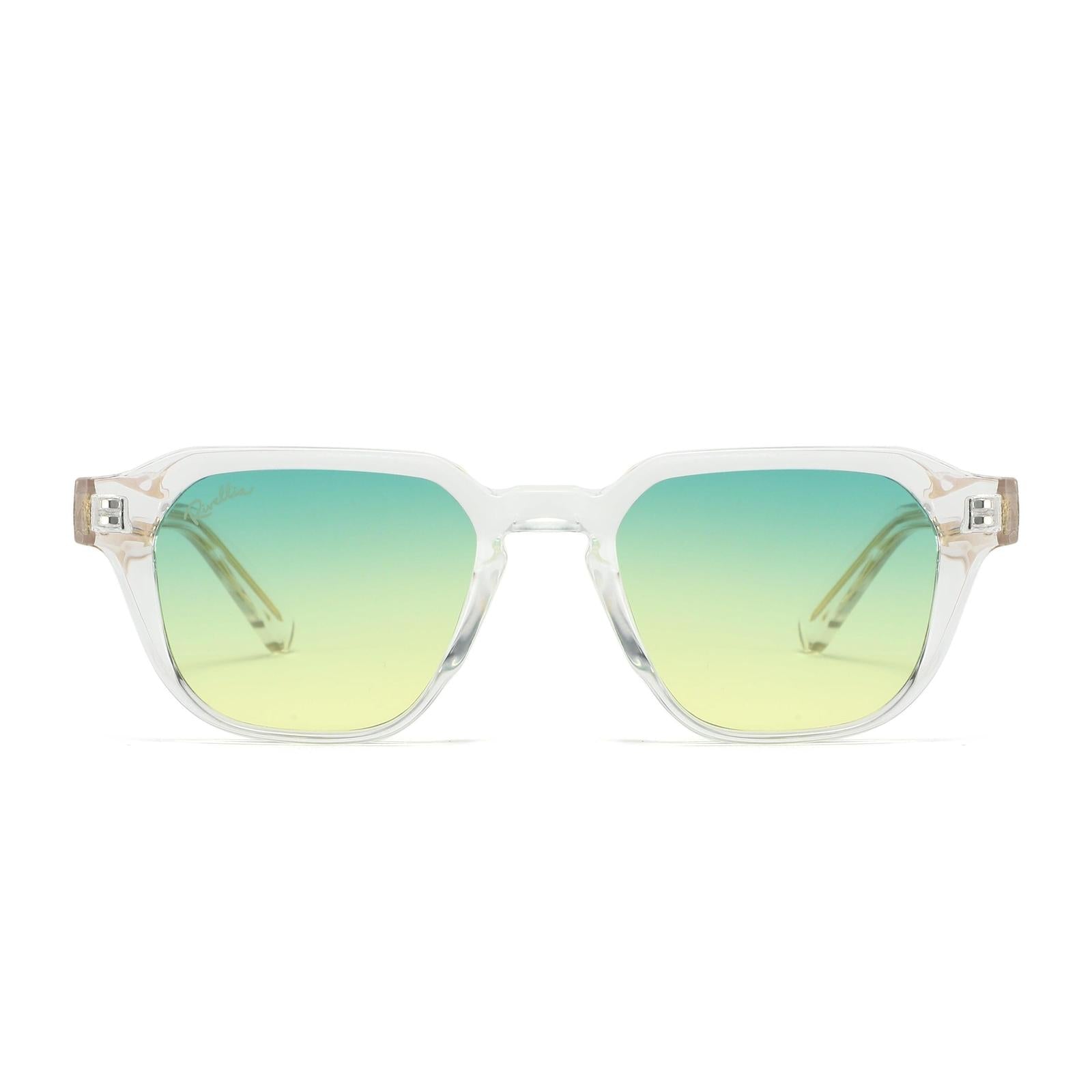Lunettes de soleil ISKA Clair & Vert Dégradé - Rivellia®