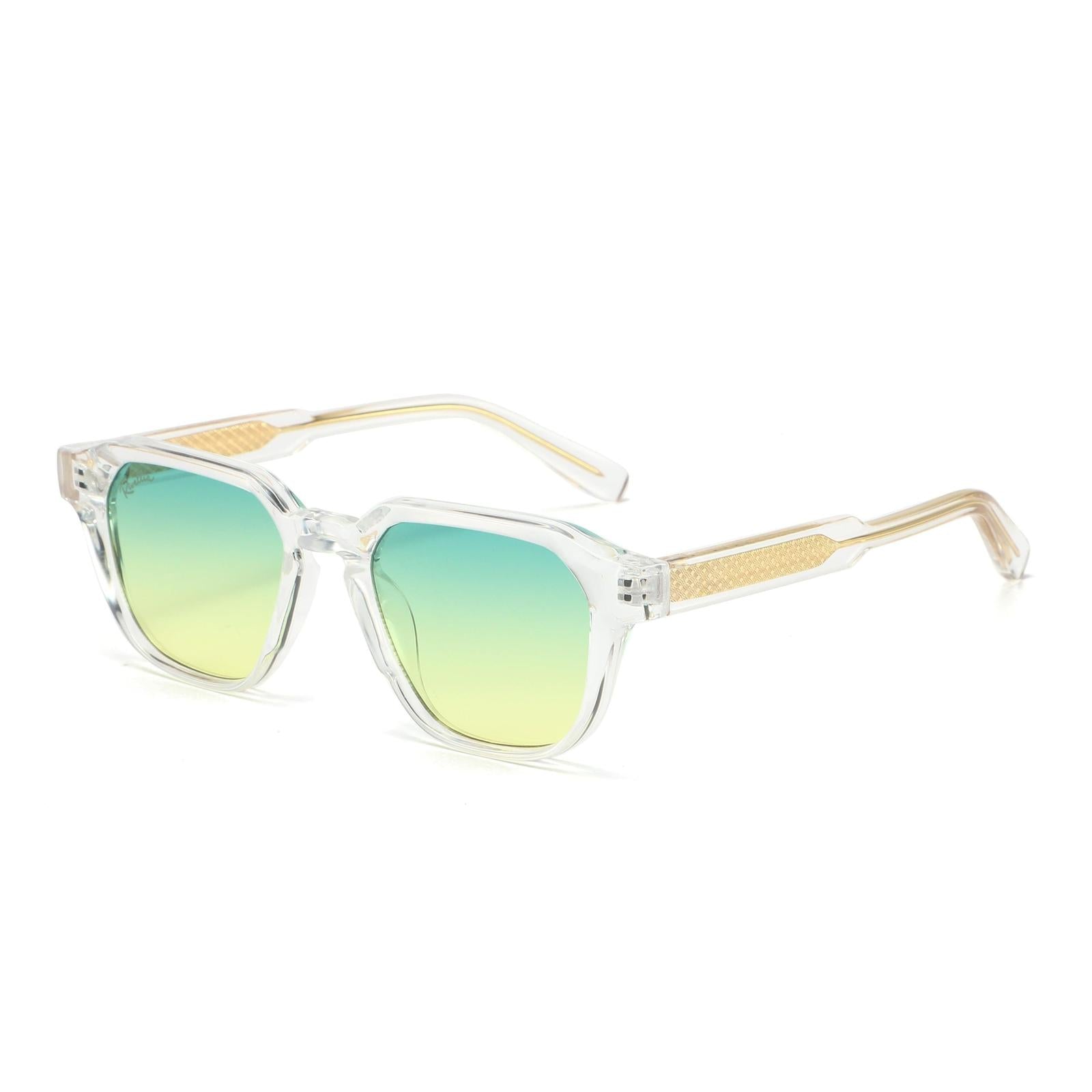 Lunettes de soleil ISKA Clair & Vert Dégradé - Rivellia®