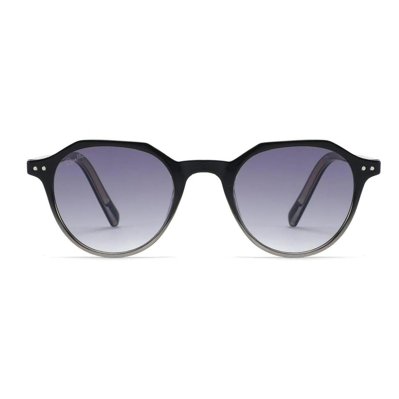 Lunettes de soleil SOLIS Noir Dégradé & Violet - Rivellia®