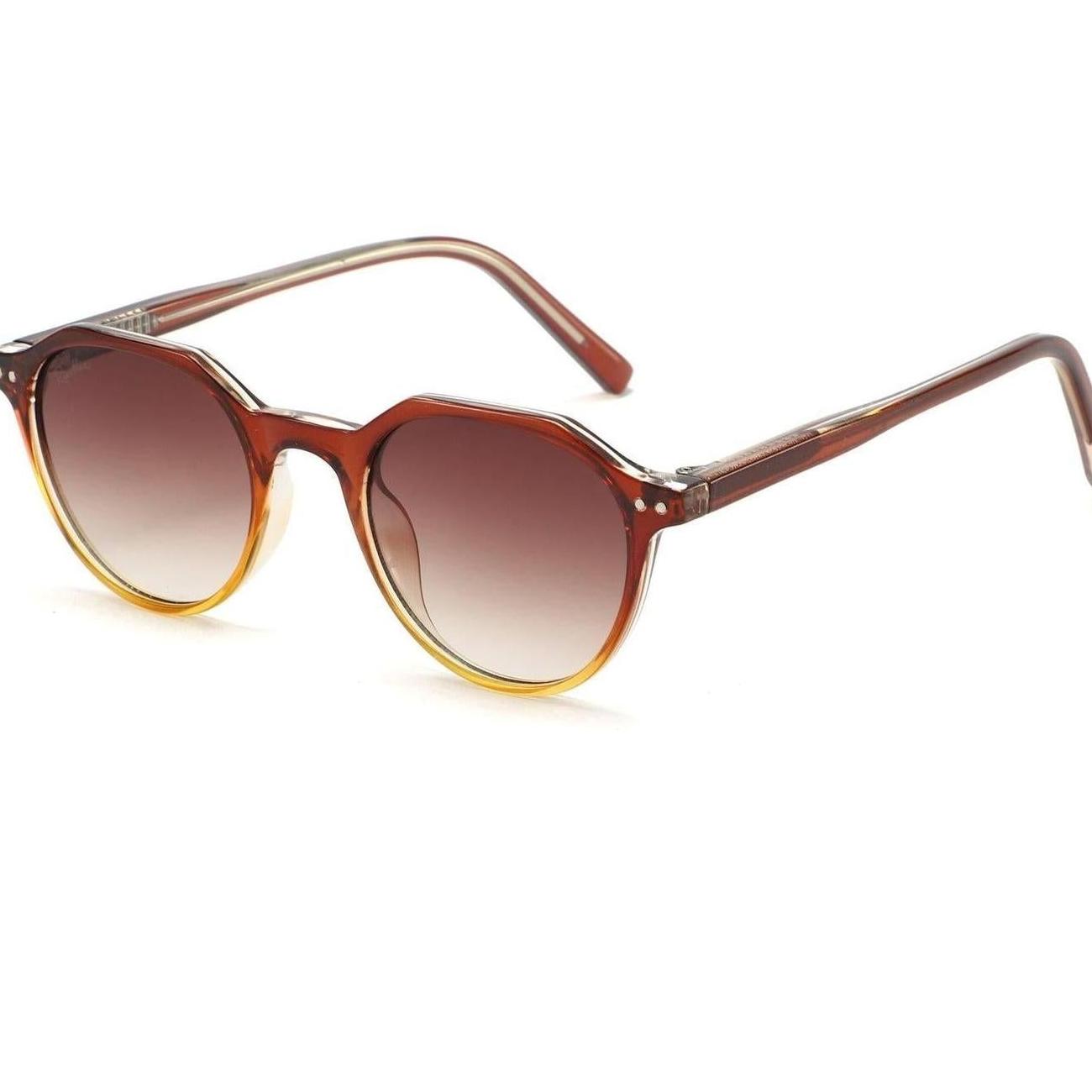 Lunettes de soleil SOLIS Marron Dégradé - Rivellia®