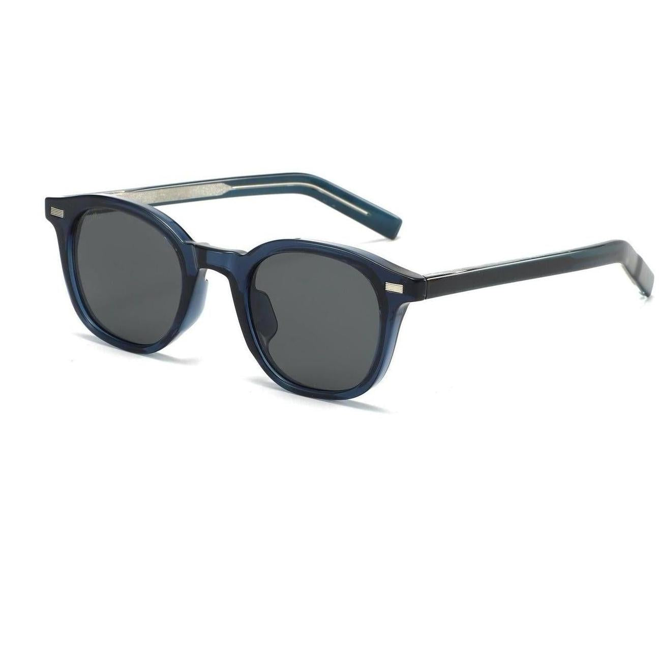 Lunettes de soleil ORIA Bleu & Noir - Rivellia®