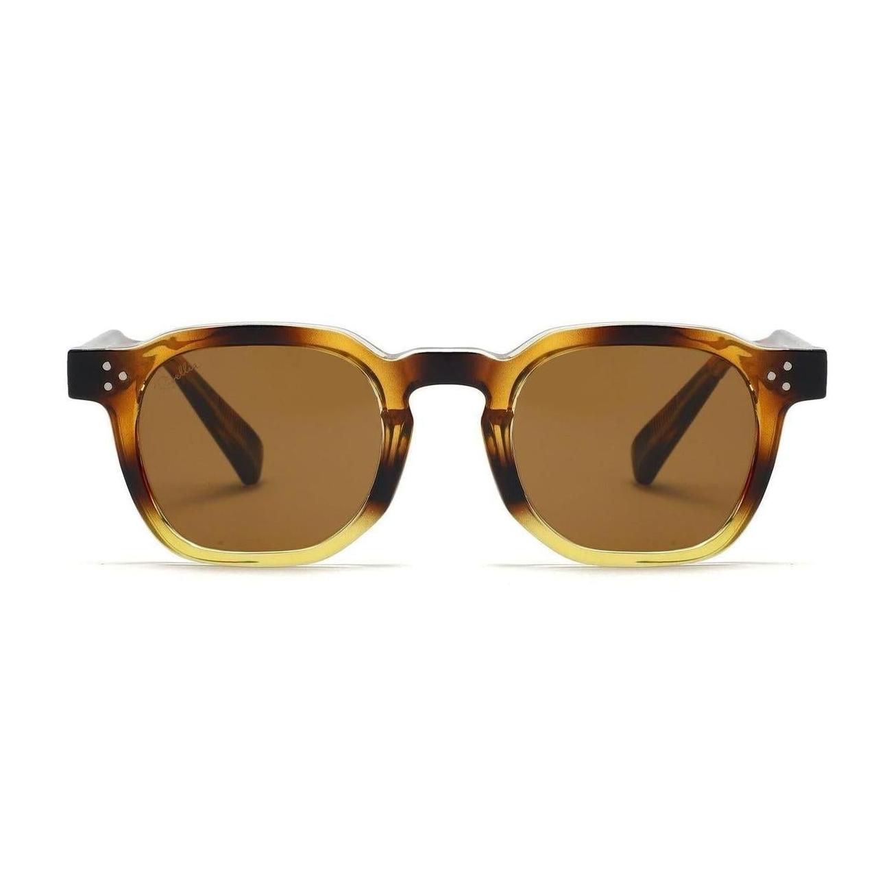 Lunettes de soleil THALEA Écaille & Brun Clair - Rivellia®