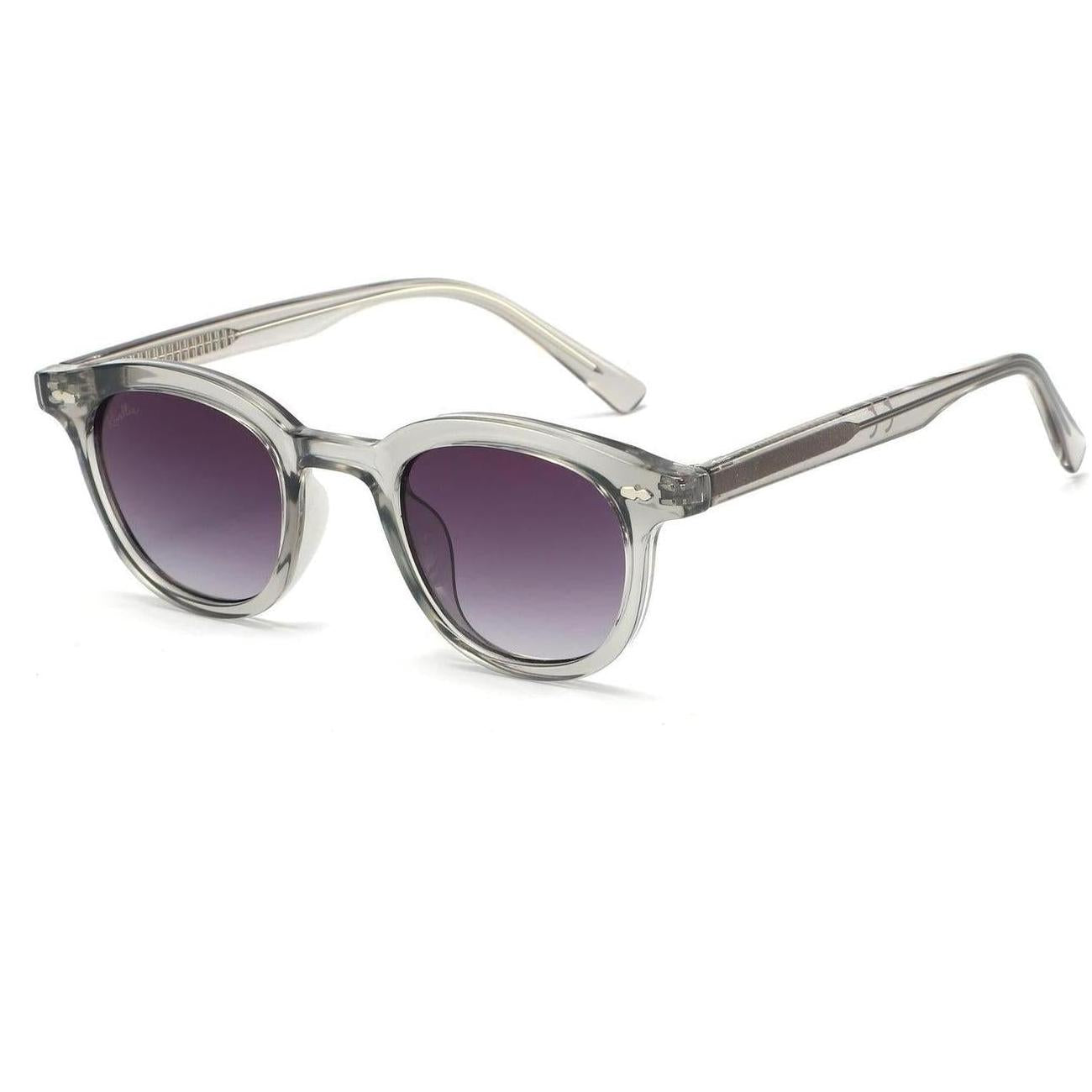 Lunettes de soleil NYRA Gris & Violet - Rivellia®
