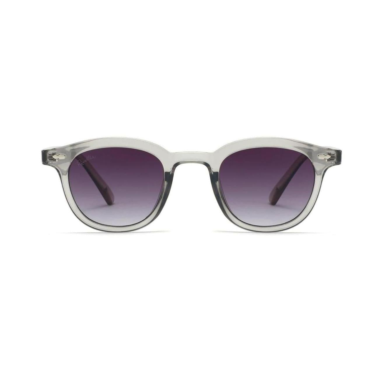 Lunettes de soleil NYRA Gris & Violet - Rivellia®