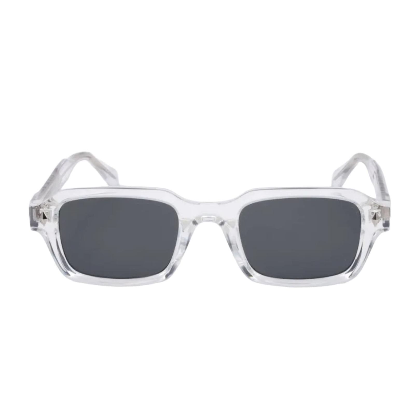 Lunettes de soleil SPLIT Clair & Noir - Rivellia®