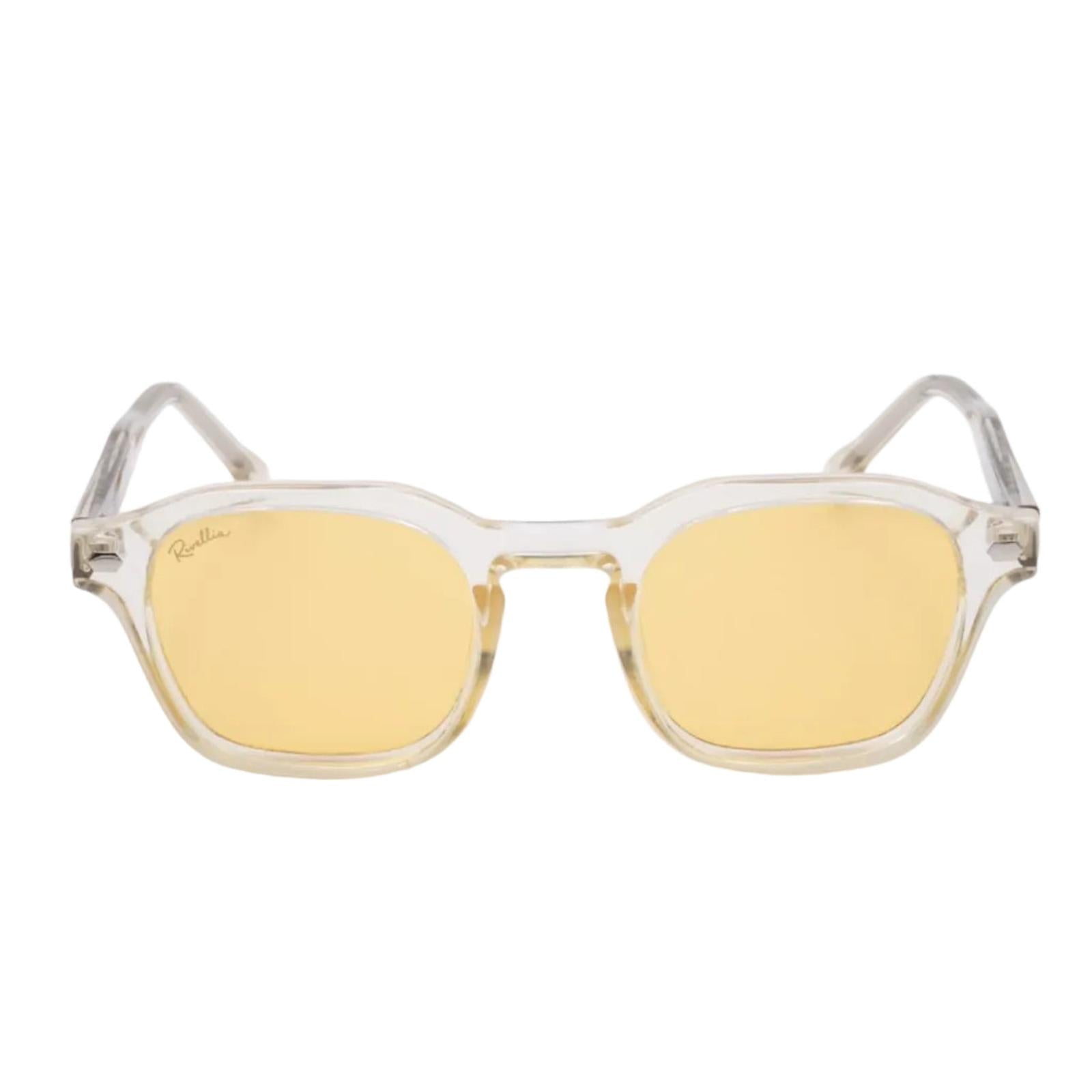 Lunettes de soleil BONIFACIO Claire & Jaune - Rivellia®