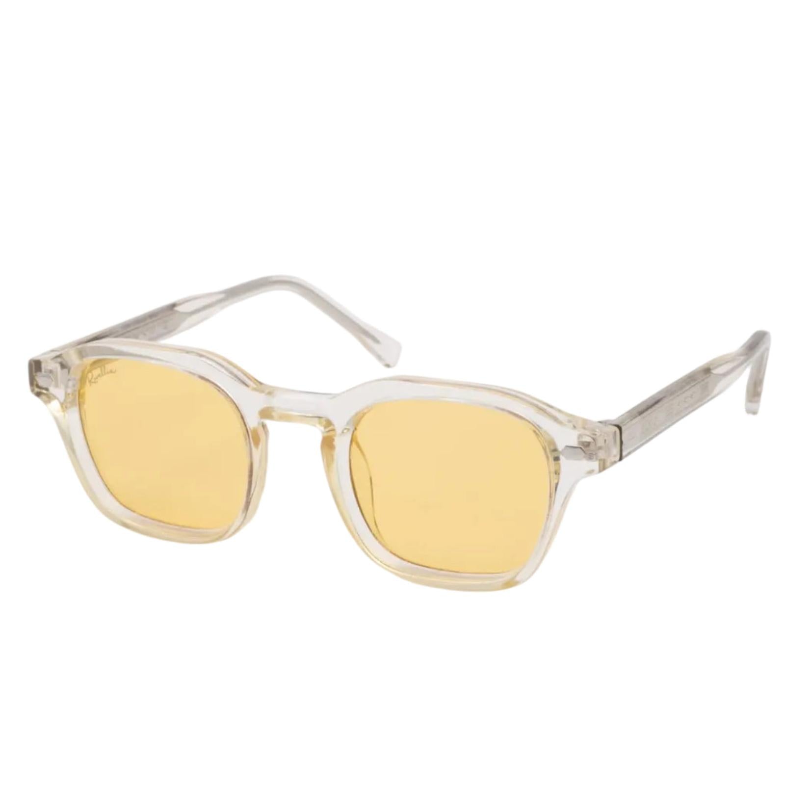 Lunettes de soleil BONIFACIO Claire & Jaune - Rivellia®