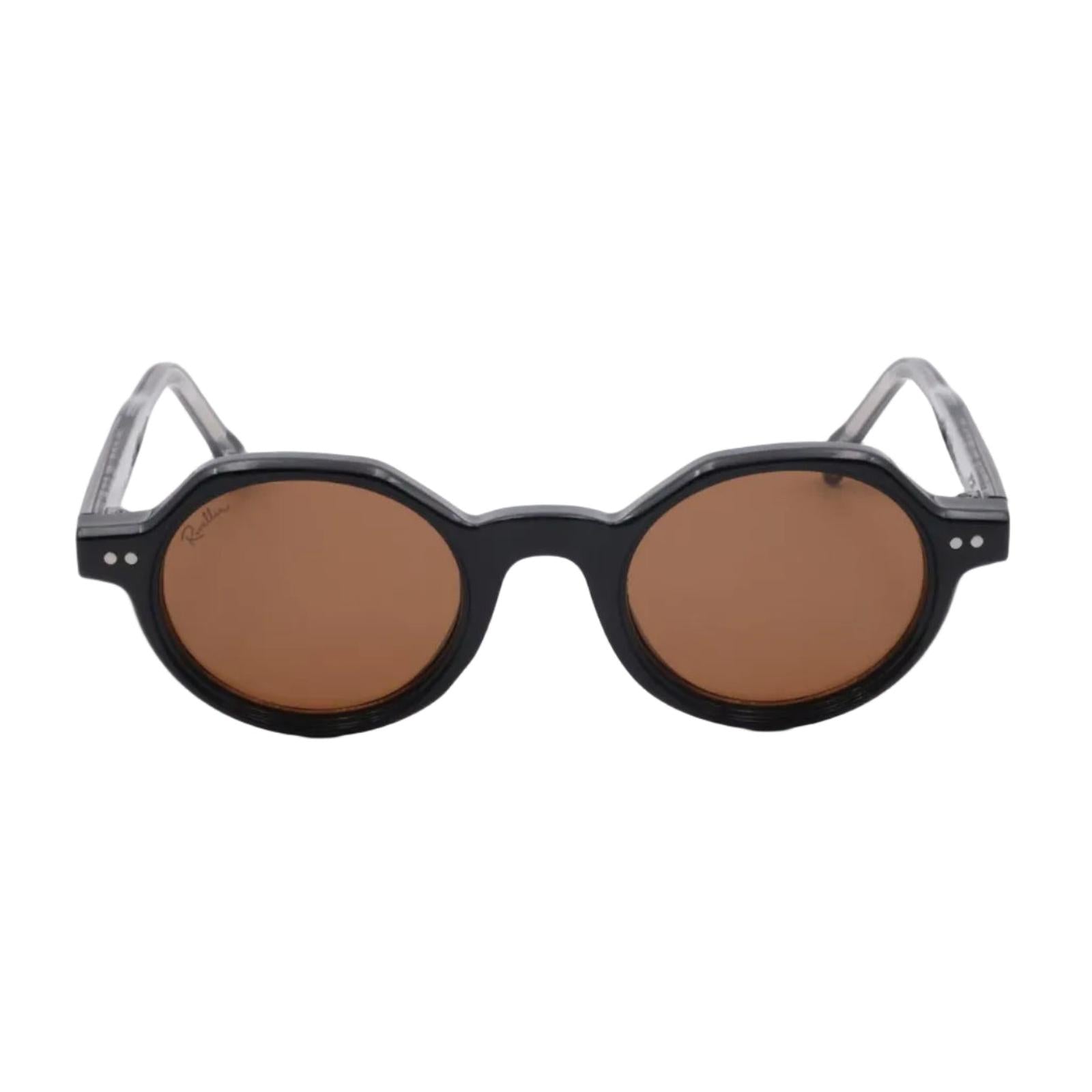 Lunettes de soleil VENISE Noir & Marron - Rivellia®