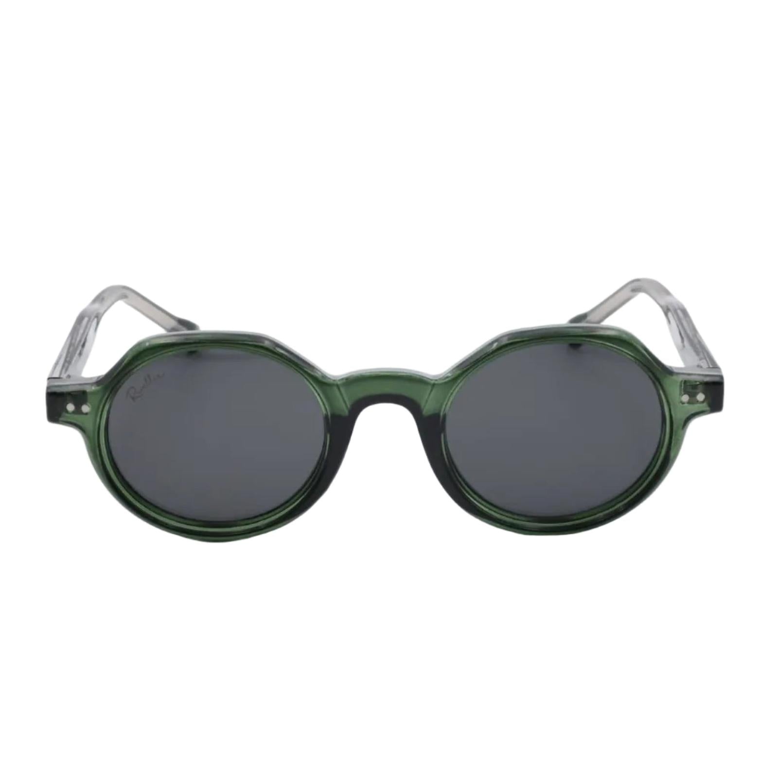 Lunettes de soleil VENISE Vert & Noir - Rivellia®
