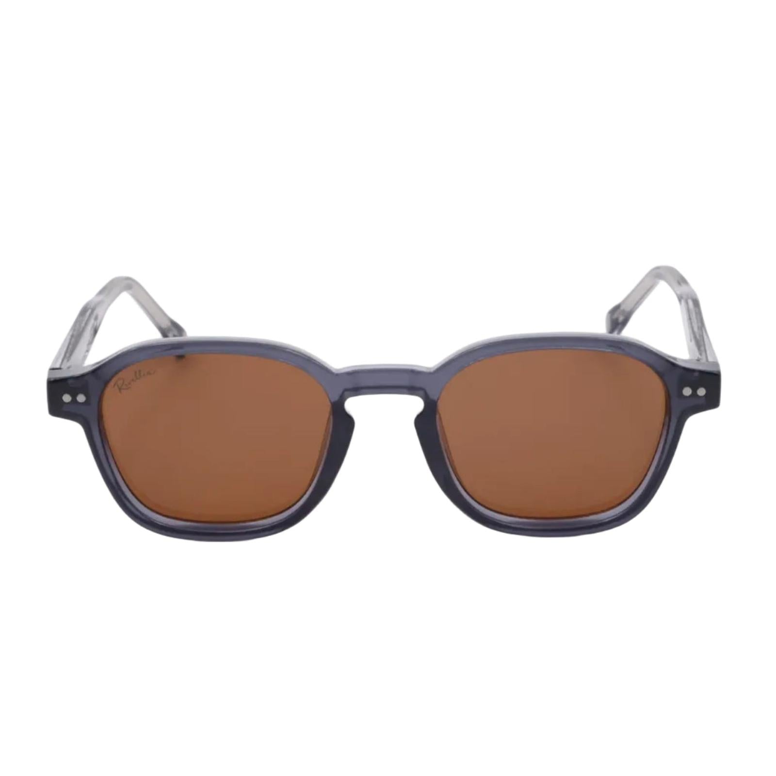 Lunettes de soleil PARIS Bleu & Marron - Rivellia®