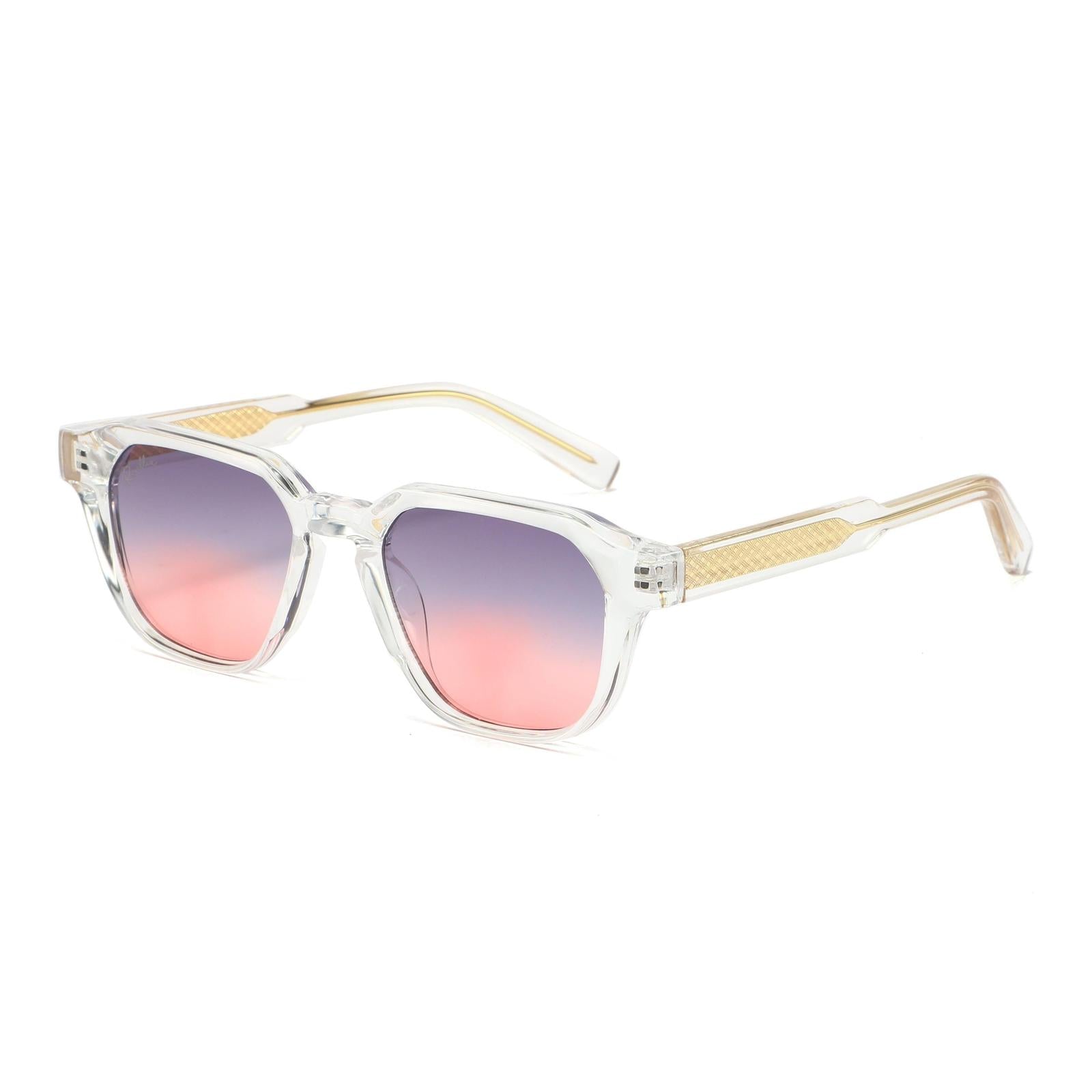 Lunettes de soleil ISKA Clair & Violet Dégradé - Rivellia®