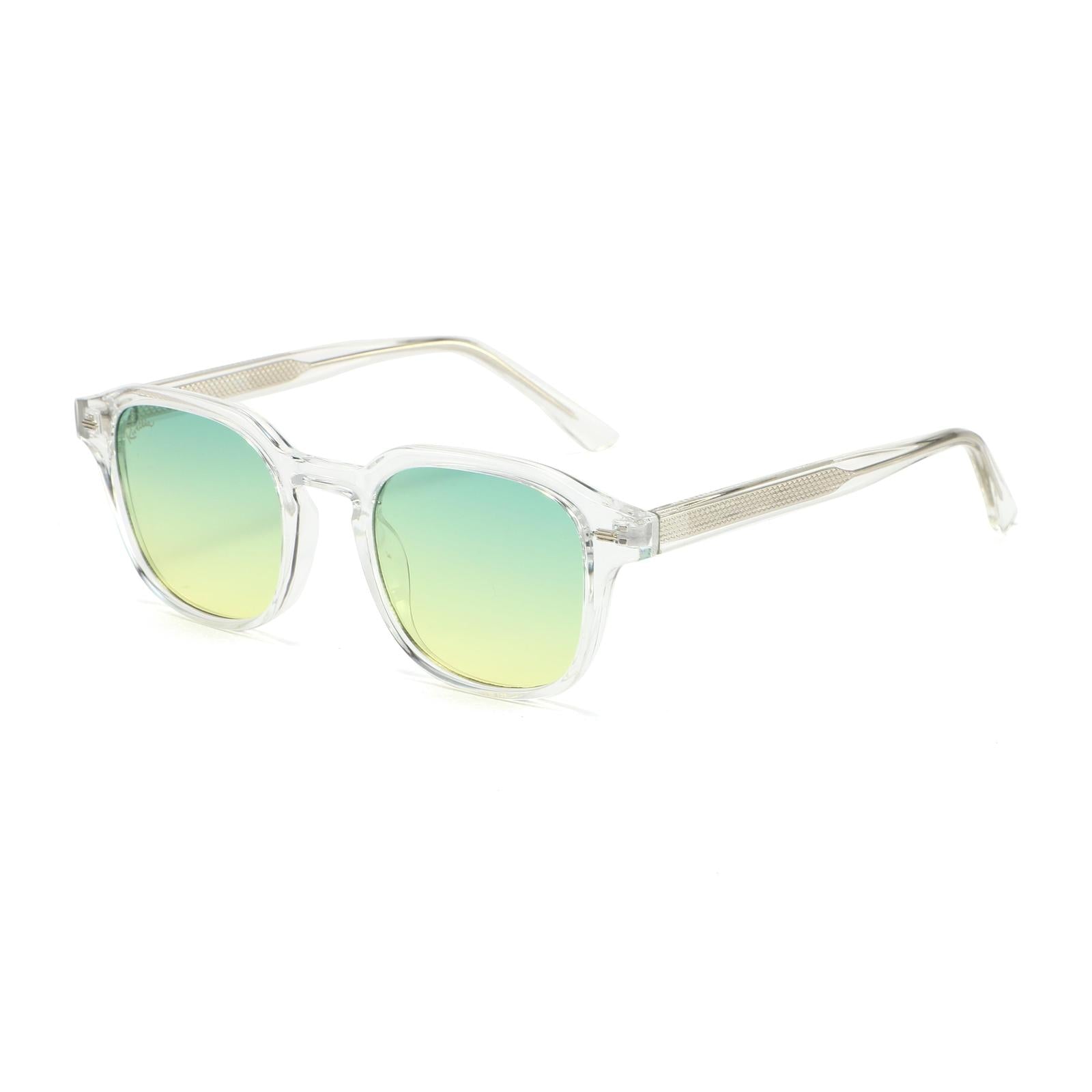Lunettes de soleil NYRO Clair & Vert Dégradé - Rivellia®