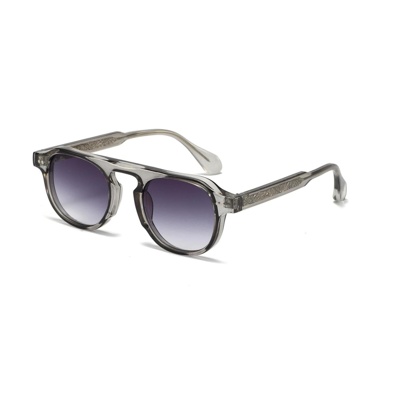Lunettes de soleil KAIRO Gris & Violet - Rivellia®