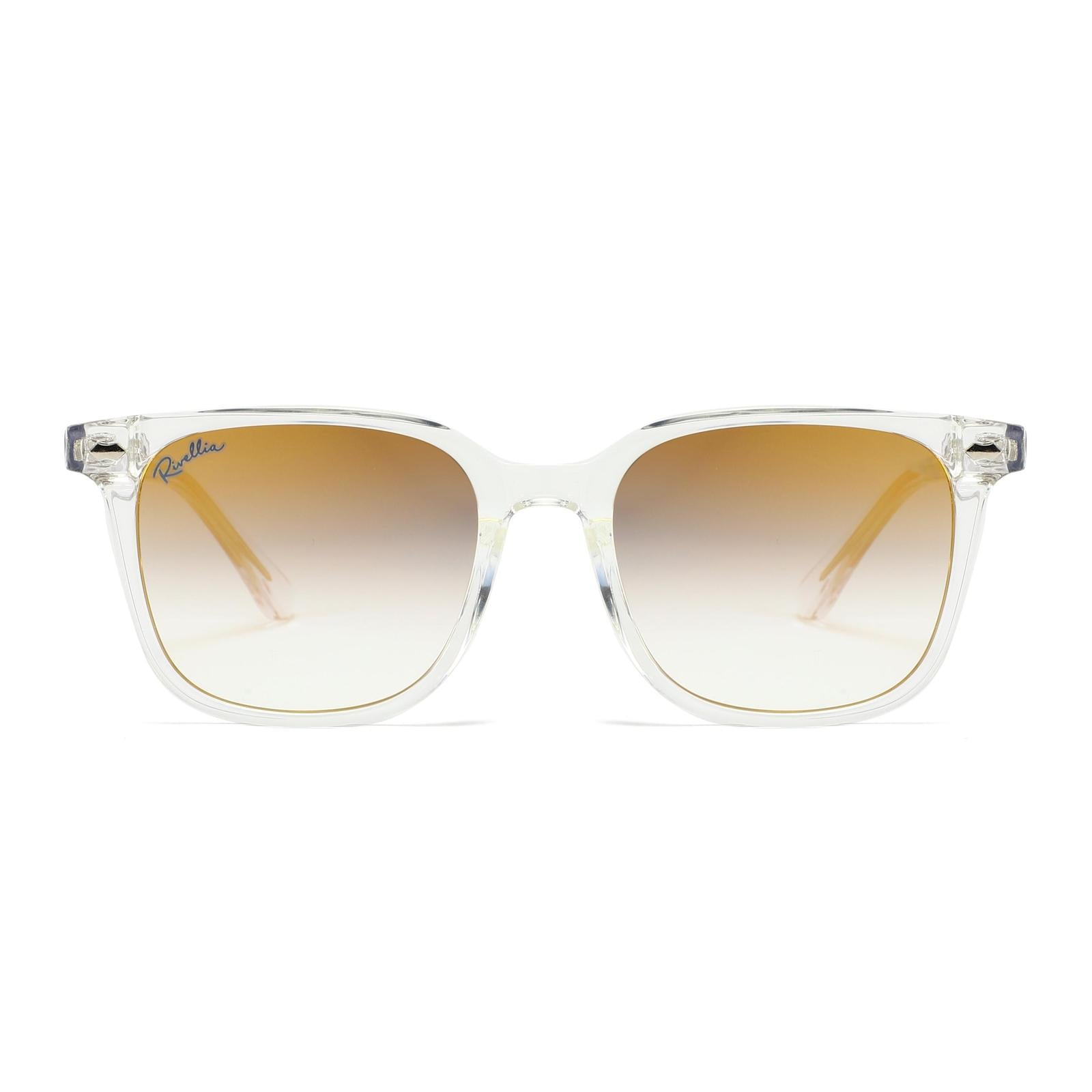 Lunettes de soleil MIRAGE Clair & Miroir Jaune - Rivellia®