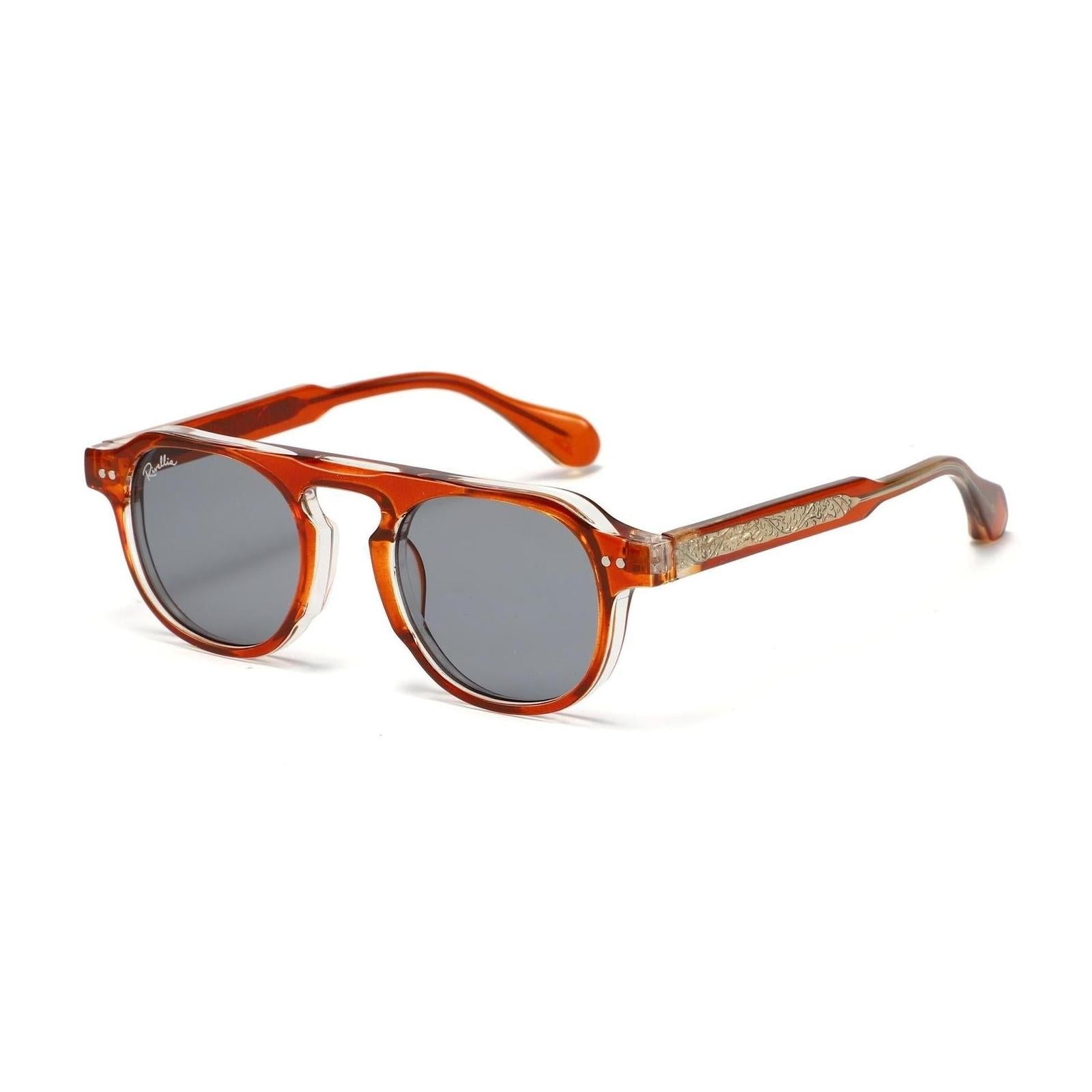 Lunettes de soleil KAIRO Rouge & Noir - Rivellia®